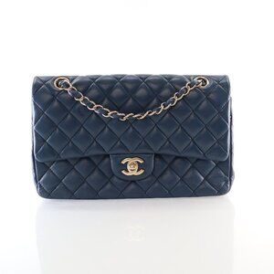 Chanel Medium Lambskin Classic Double Flap Bag